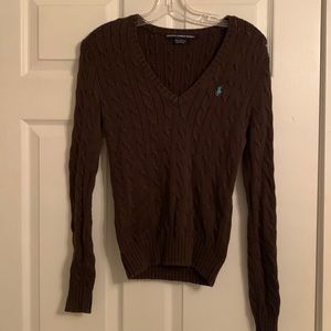 Ralph Lauren sport cable knit sweater